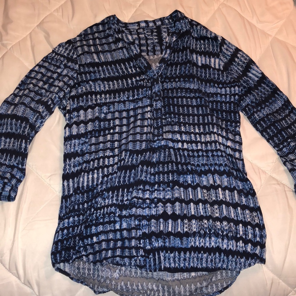 blue blouse